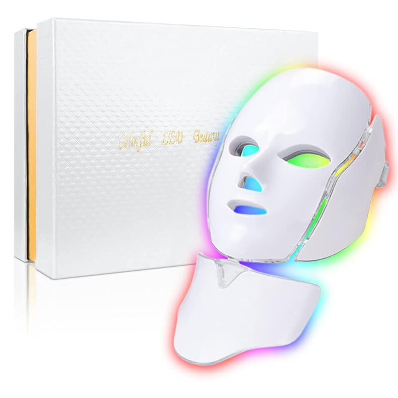 7 Clor Led Light Therapy Mask Skin Care Led Face Mask