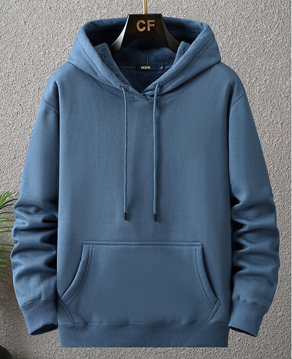 Solid color 2024 hoodies men's