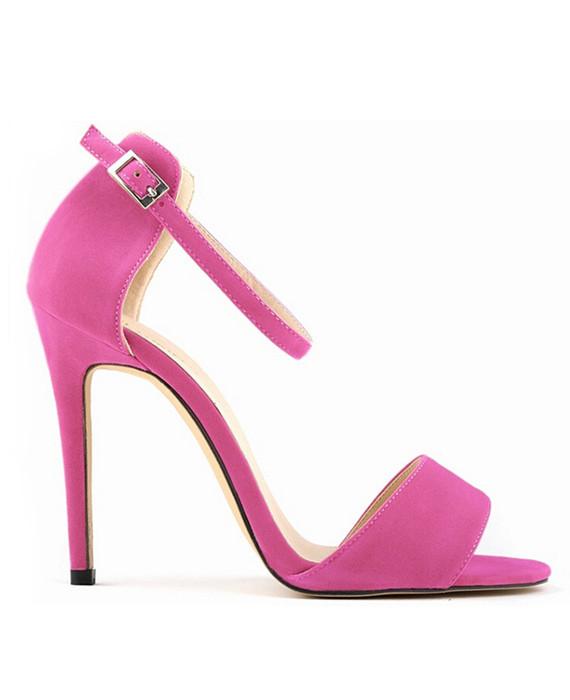 Princess High-heeled Shoes Open Toe Sandals Summer Dress Shoes