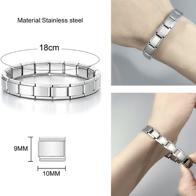 LOT deals of 16 Stainless Steel Dress Bracelets NEW WHOLESALE PRICING