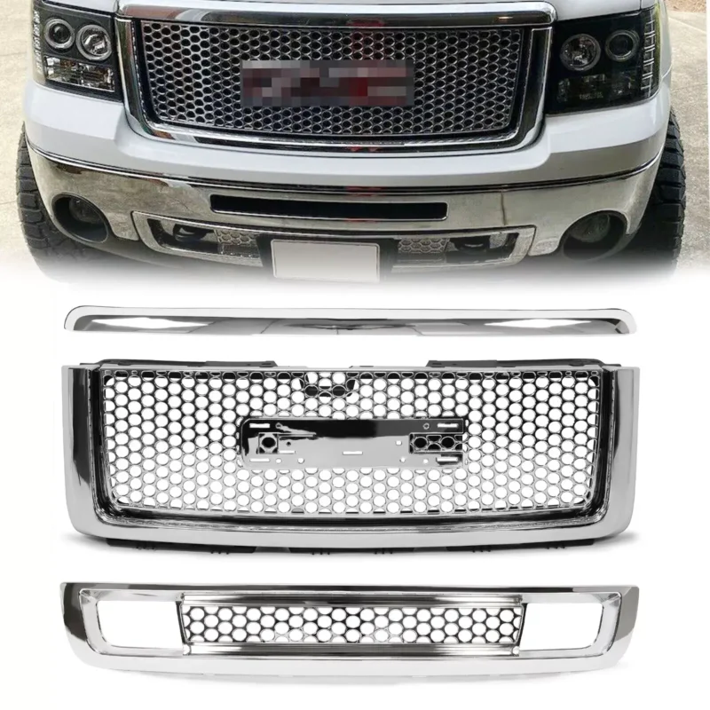 for 2007-2013 GMC Sierra 1500 Grill