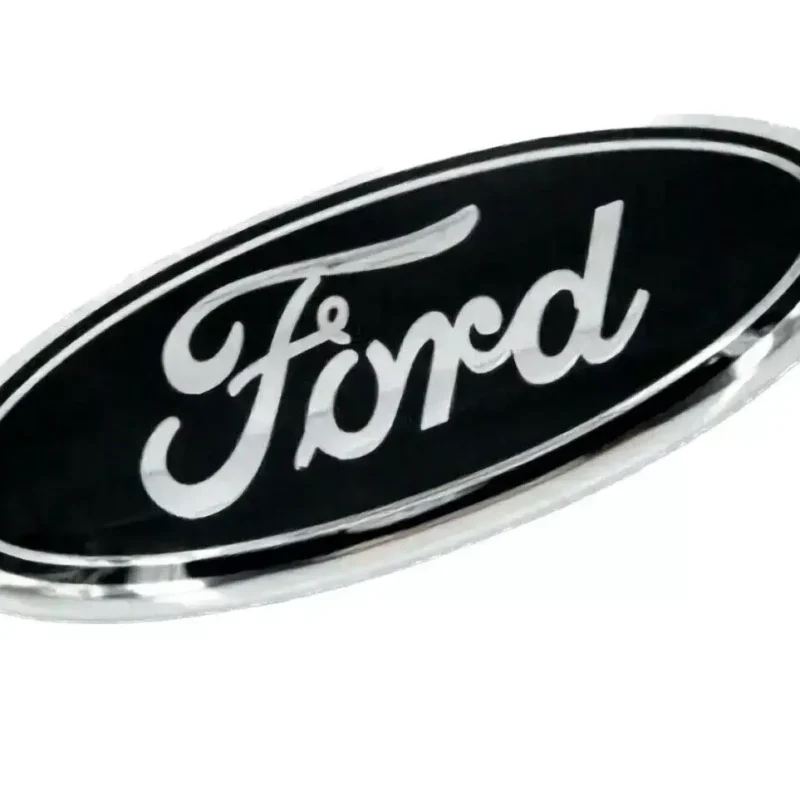 F150 Ford Grill Black Emblem show