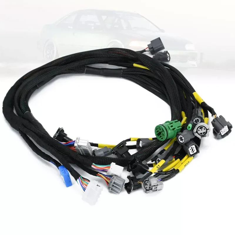 Budget DB-series Tucked OBD1 Engine Harness For Honda Civic CRX Integra B16 D16