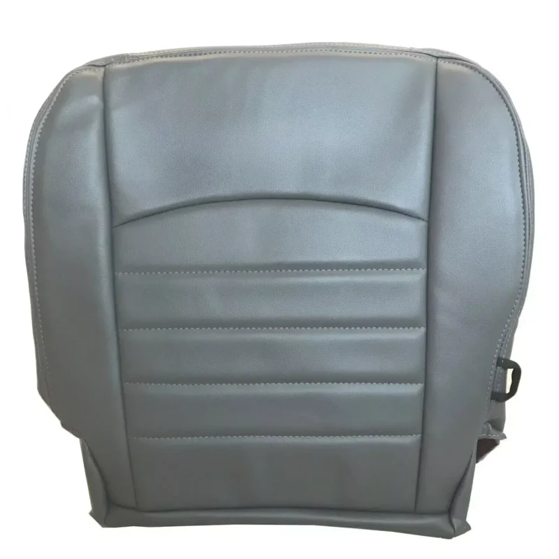 Driver Seat Cover Fits 2013-2018 Dodge Ram 3500 Gray Bottom Vinyl