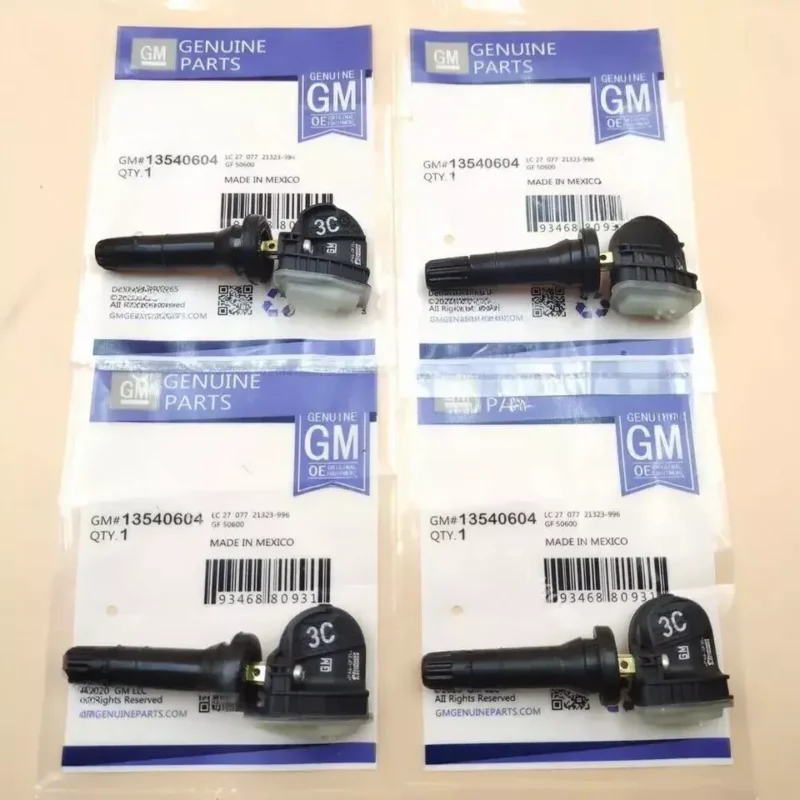 4PCS OEM GM 13540604 TPMS Tire Pressure Monitor Sensor for Chevy (1)