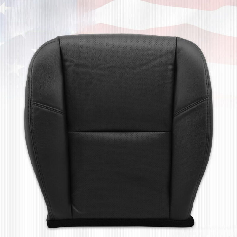 For 2007-2011 Cadillac Escalade Driver Seat Cover Black Bottom Leather Seat Cover