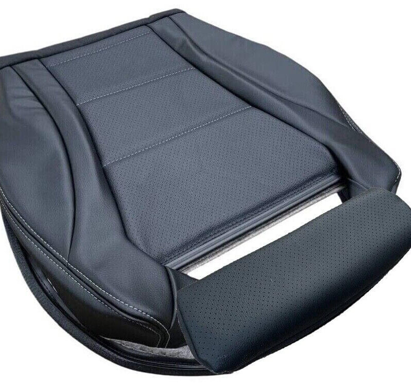 Leather Driver Bottom Seat Cover For Mercedes Benz C-Class 2015 to 2021