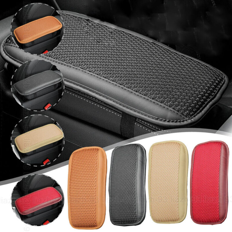 Universal Breathable Car Center Console Cover Armrest Box Mat Pad Cushion Protector