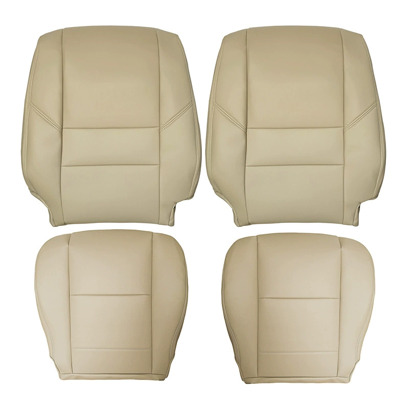 Driver & Passenger Leather Seat Covers for Toyota Sequoia 2001-2004 -TAN