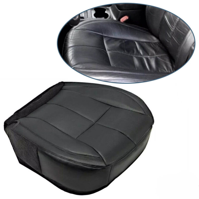 Driver Seat Cover for 99-04 Jeep wrangler Grand Cherokee Synthetic Leather Black