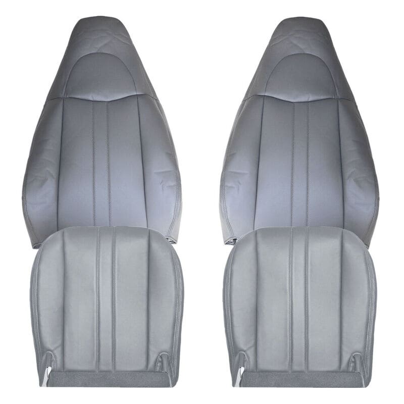 For 2003-2014 Chevy Express Van Seat Covers 1500 2500 3500 for Driver & Passenger 4pcs (6)