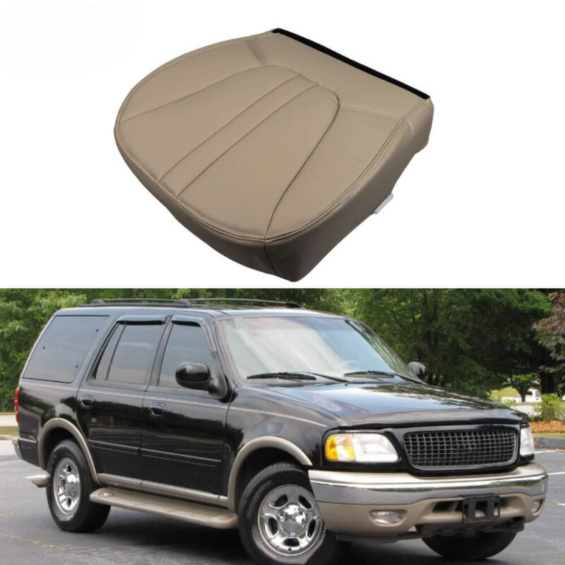 Tan Driver Bottom Seat Cover For 97-02 Ford Expedition Eddie Bauer